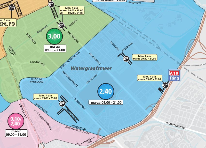 parkeren amsterdam watergraafsmeer