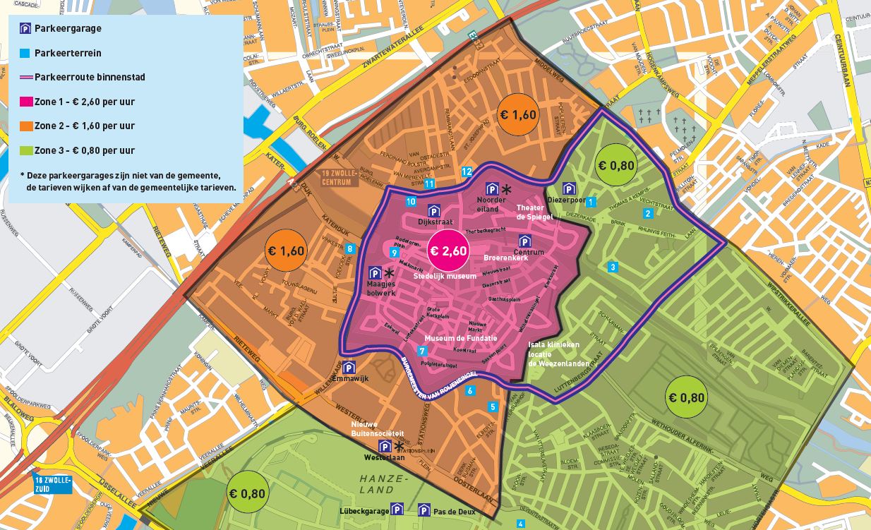 Parkeren Zwolle Parkeertarieven en Gratis Tips Parkeren Zwolle Parkeertarieven en Gratis Tips
