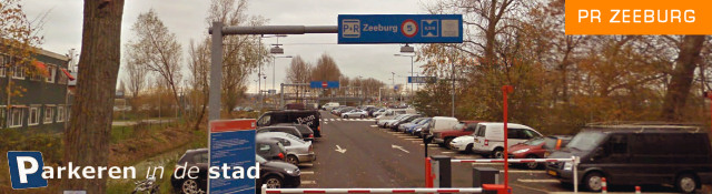 P+R zeeburg Amsterdam parkeren