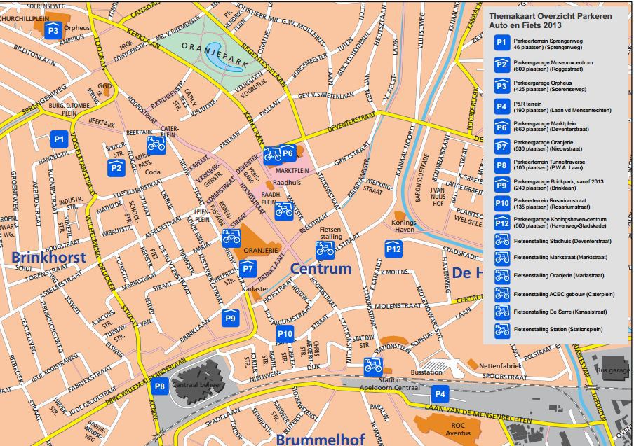 parkeren parkeertarieven apeldoorn