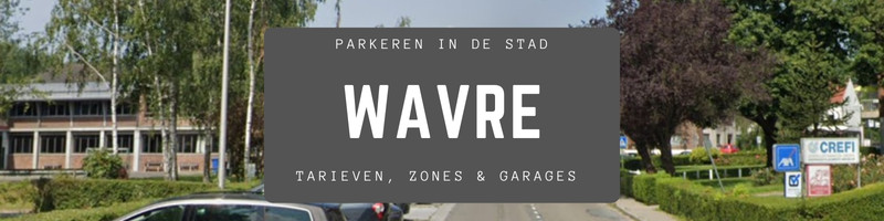 Parkeren wavre Belgie