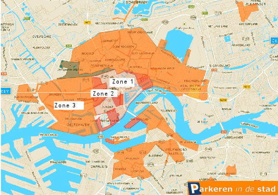 parkeren parkeerzones rotterdam